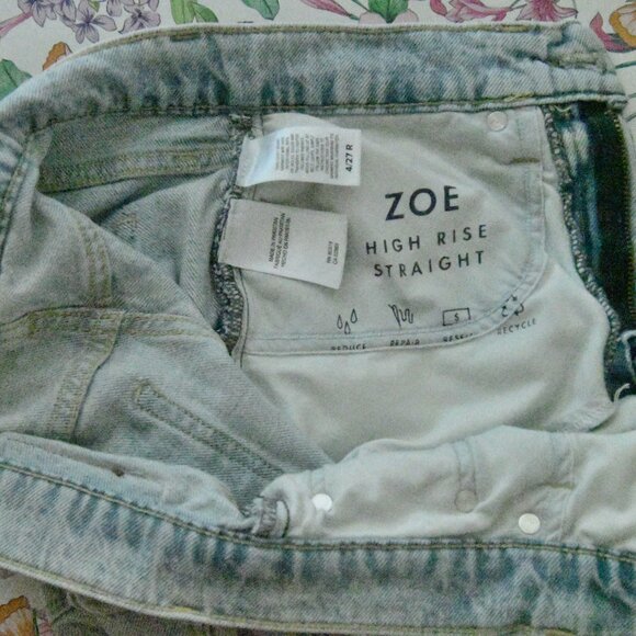 Lucky Brand Light Blue Straight Leg Jeans - Picture 5 of 9